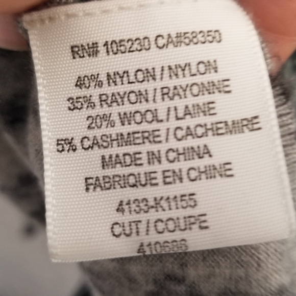 Joie cahmere wool blend snakeskin print sweater - Picture 8 of 10